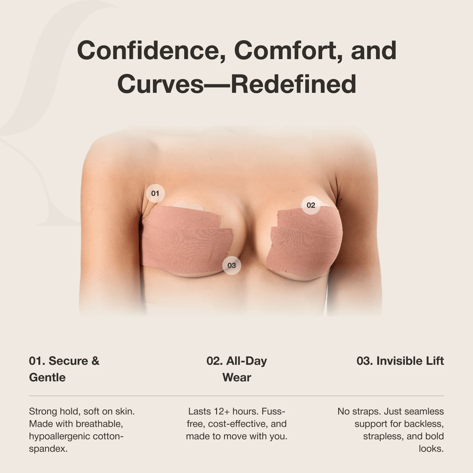 UpLift Body Tape (Free 5 pairs of Nipple Pasties) - Image 27